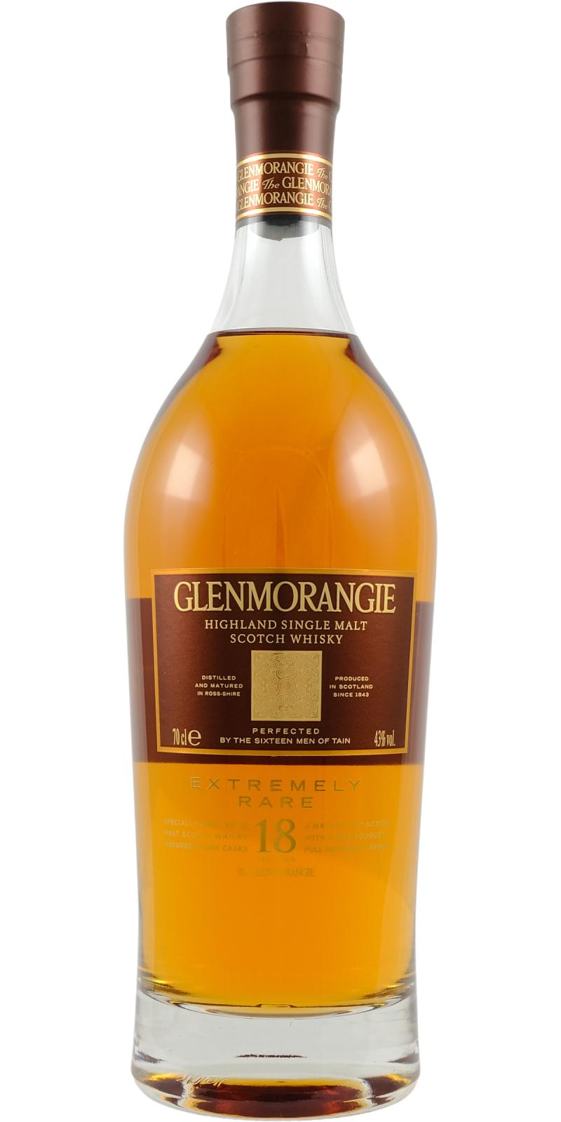Glenmorangie 18 Year Old Extremely Rare