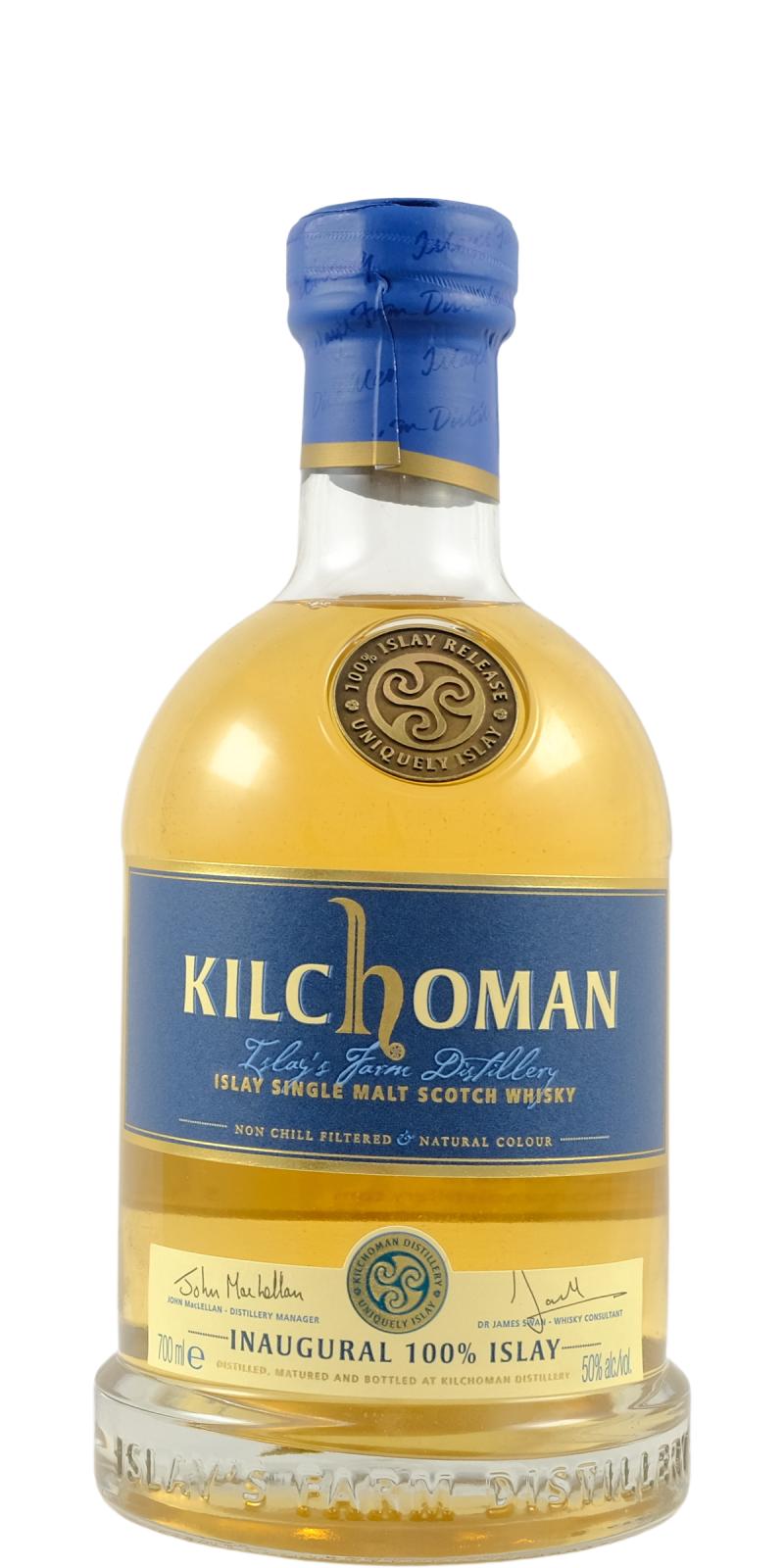Kilchoman 100% Islay Inaugural Release