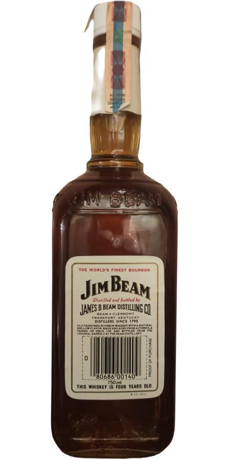 Jim Beam Sour Mash - Ratings and reviews - Whiskybase