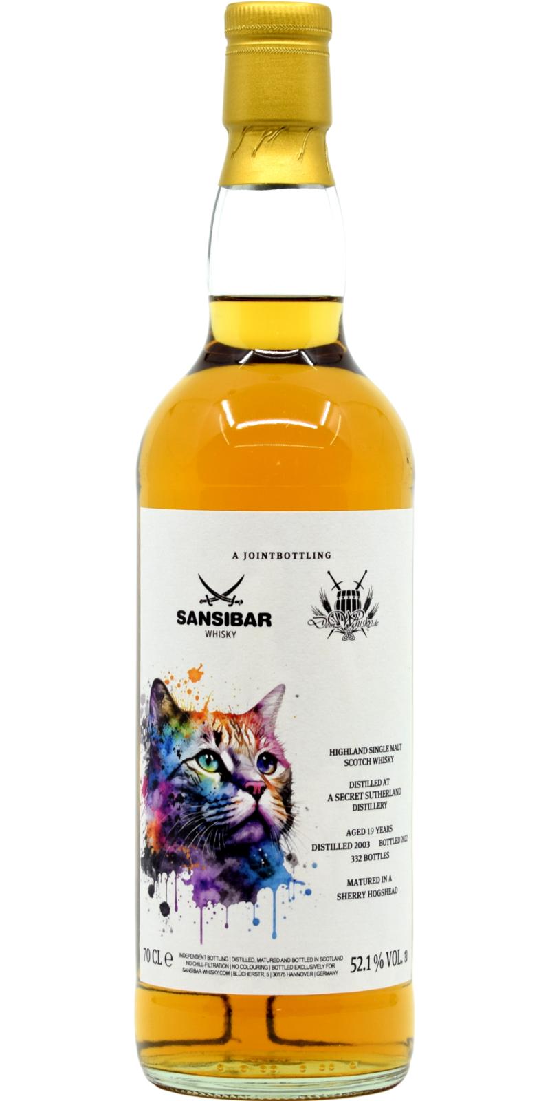 Secret Sutherland Distillery 2003 Sb - Ratings and reviews - Whiskybase