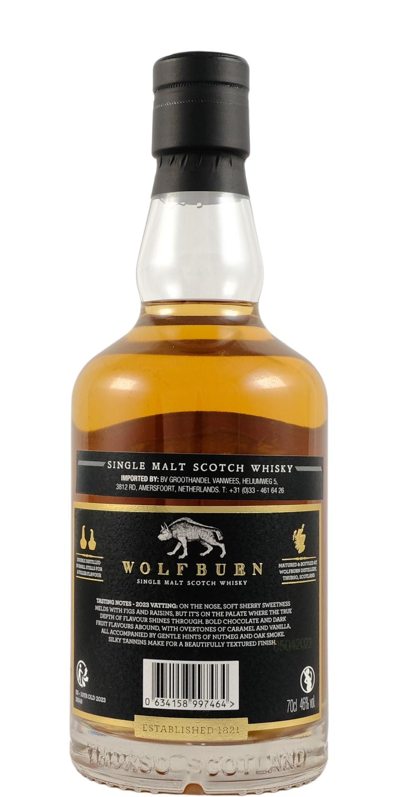 Lol nabootsen Verwaand Wolfburn 10-year-old - Whiskybase - Ratings and reviews for whisky