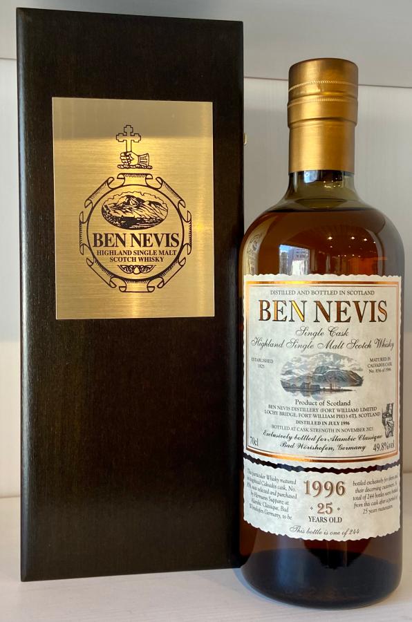 Ben Nevis 1996 - Ratings and reviews - Whiskybase