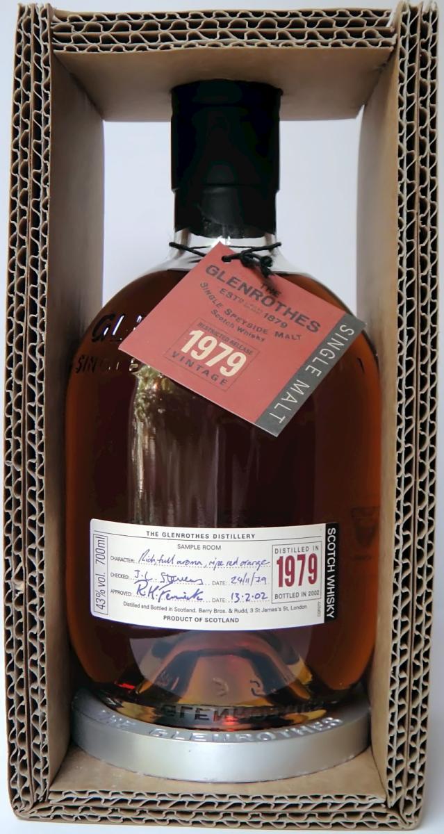 Glenrothes 1979 - Ratings and reviews - Whiskybase