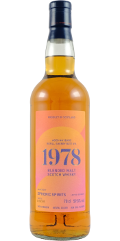 Blended Malt Scotch Whisky 1978 SpSp