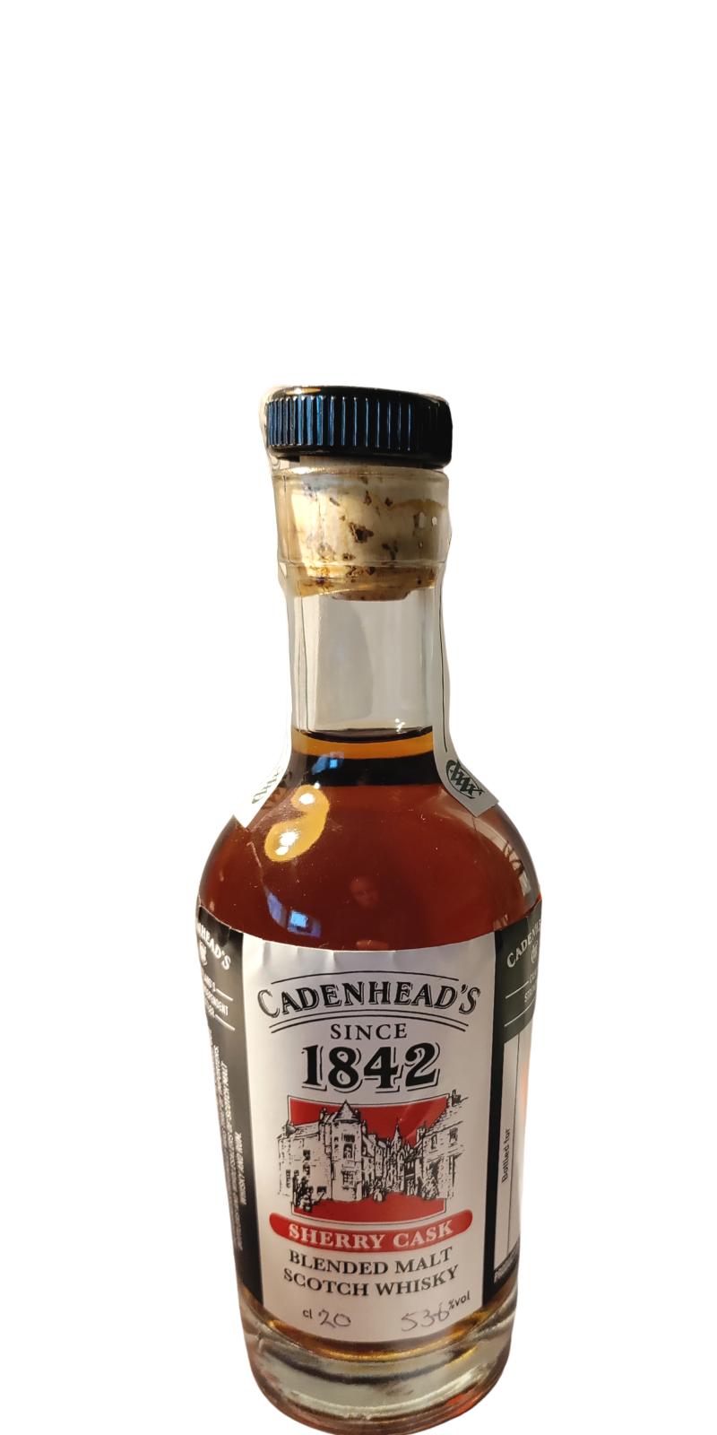 Cadenheads 1842 CA - Ratings and reviews - Whiskybase