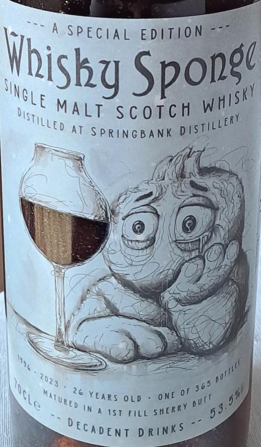 Springbank 1996 WSP - Ratings and reviews - Whiskybase