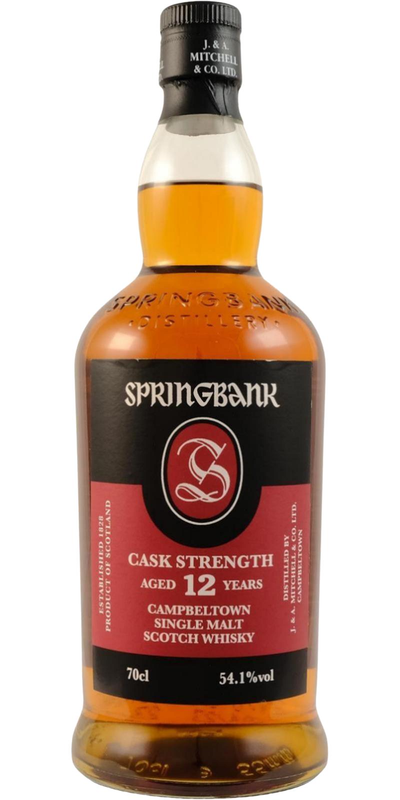 Springbank 12-year-old - Ratings and reviews - Whiskybase