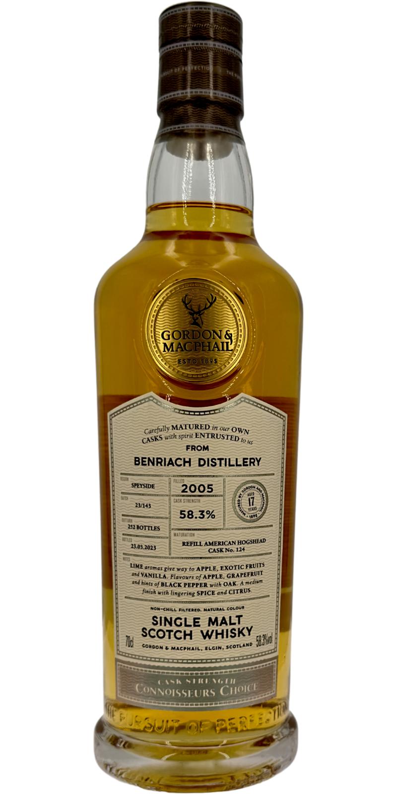 BenRiach 2005 GM - Ratings and reviews - Whiskybase