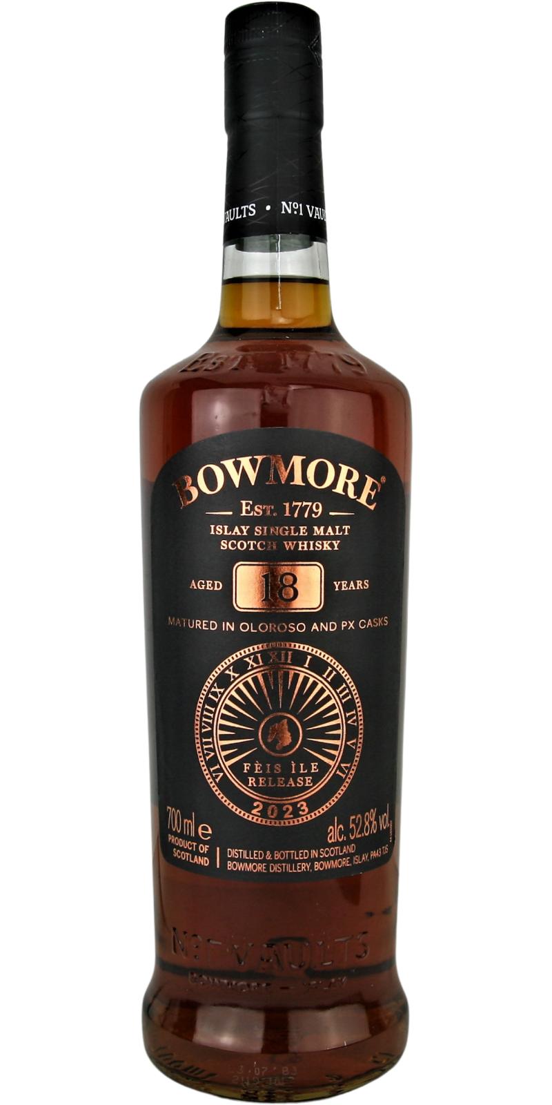 Bowmore 18 Year Old Ratings And Reviews Whiskybase 7371