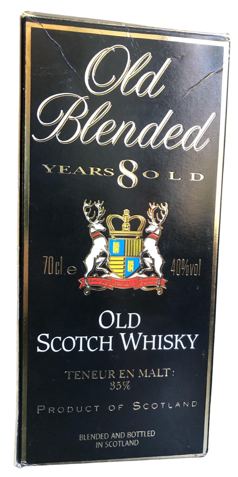 Old Blended 08-year-old - Ratings and reviews - Whiskybase