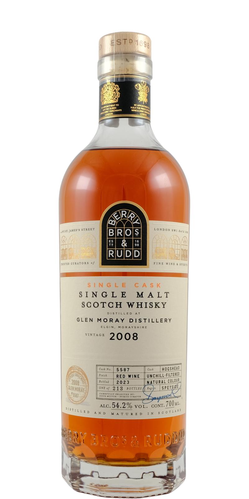 Glen Moray 2008 BR - Ratings And Reviews - Whiskybase