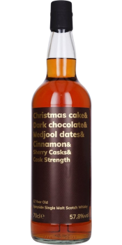 Christmas Cake & Dark Chocolate & Medjool Dates & Cinnamon 12-year-old MoM