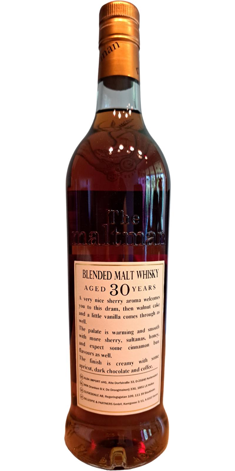 Blended Malt Scotch Whisky 1992 MBl - Ratings And Reviews - Whiskybase