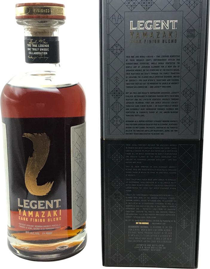 Legent Yamazaki Cask Finish Blend Ratings and reviews Whiskybase