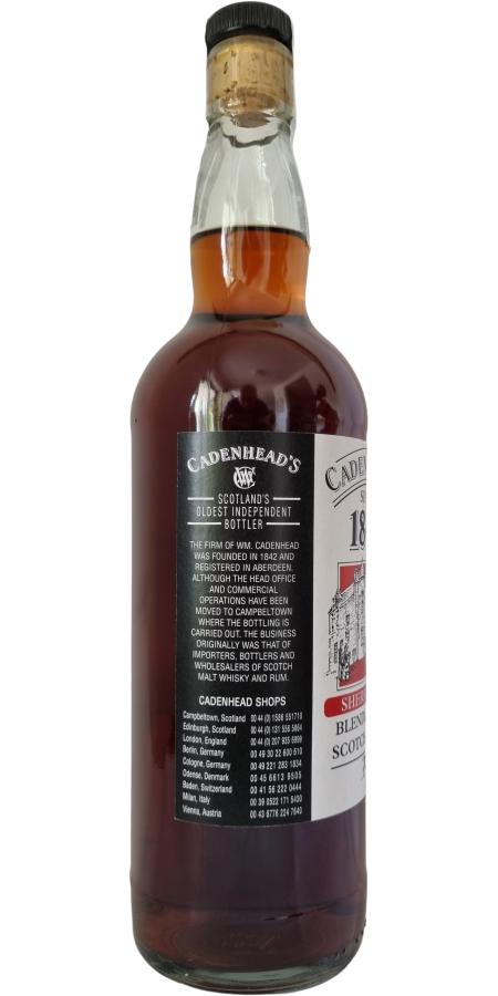 Cadenheads 1842 CA - Ratings and reviews - Whiskybase