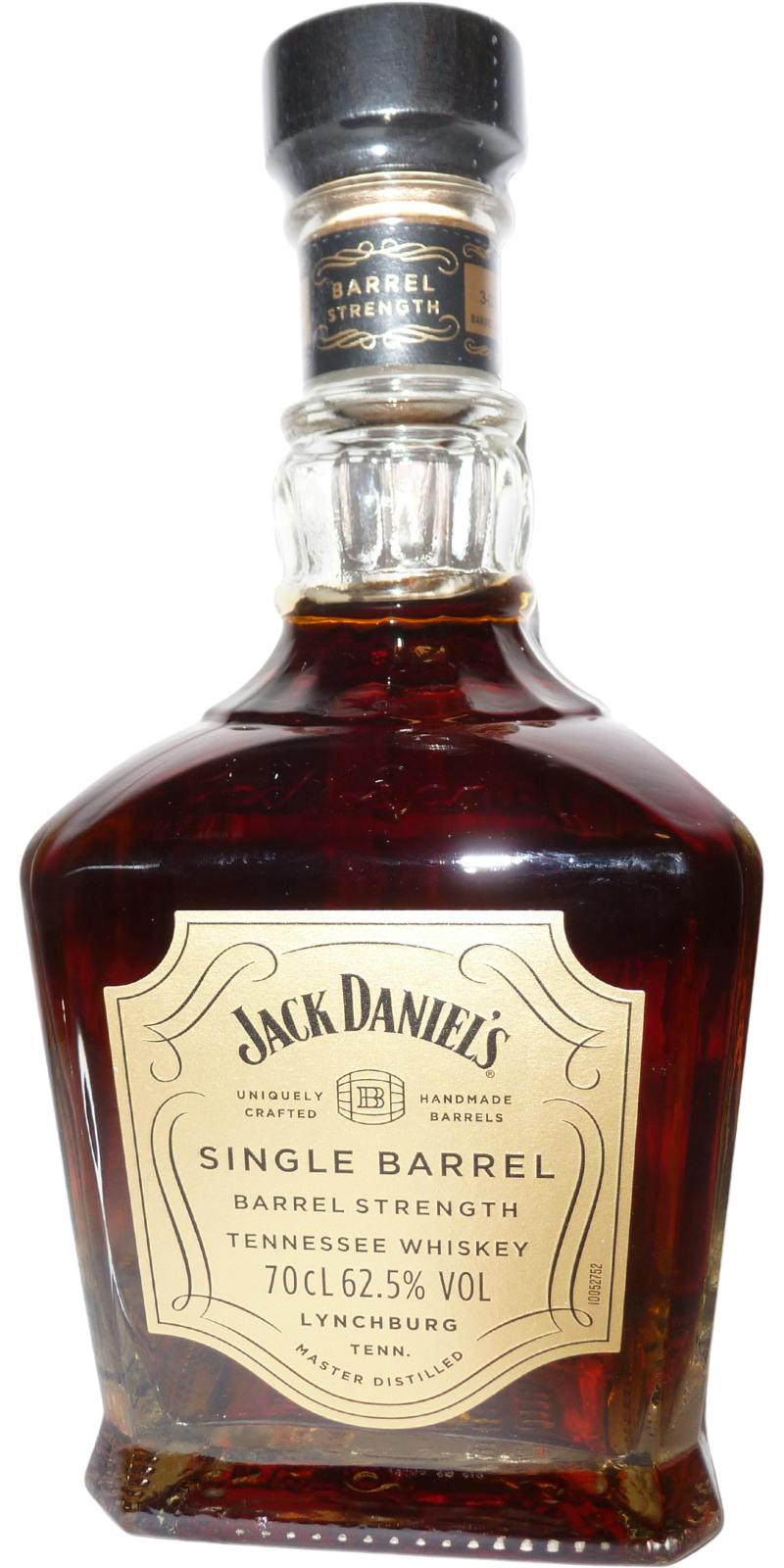 Jack Daniel's Single Barrel Barrel Strength - Ratings and reviews ...