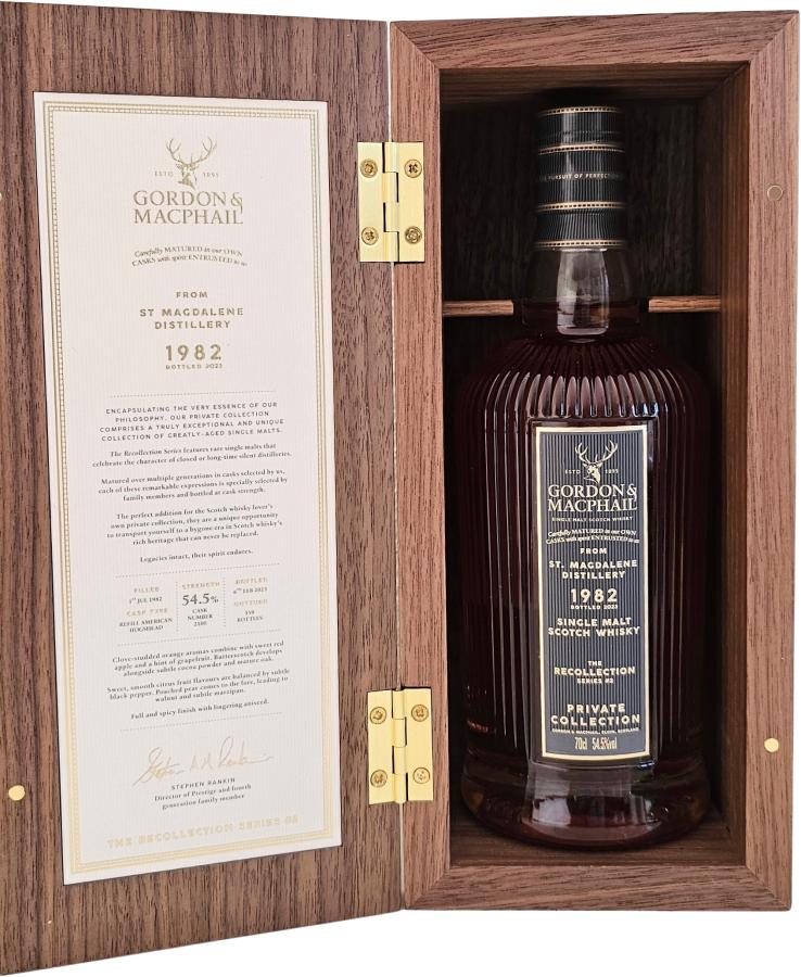 St. Magdalene 1982 GM - Ratings and reviews - Whiskybase