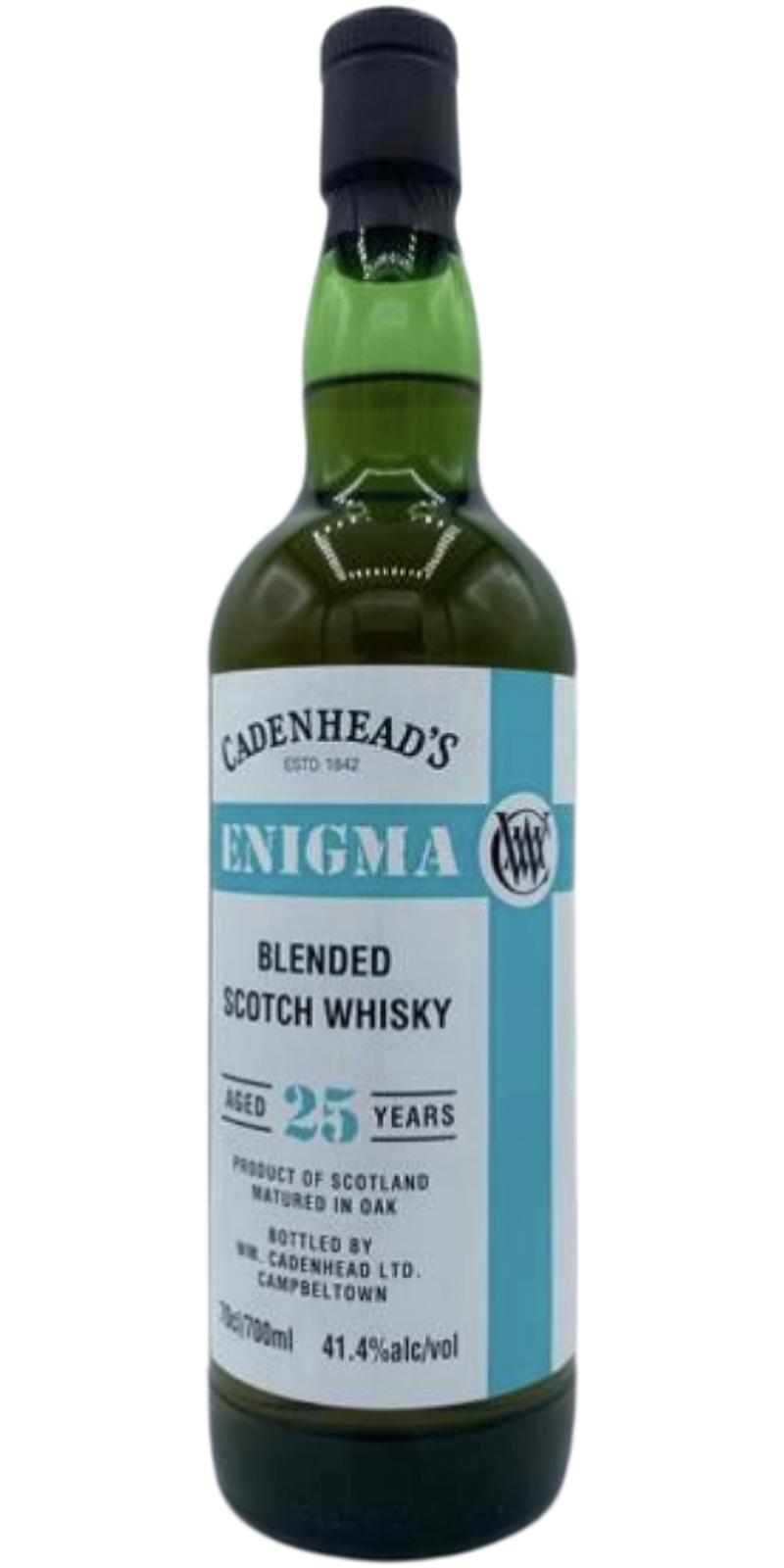 Blended Scotch Whisky 25-year-old CA - Ratings and reviews