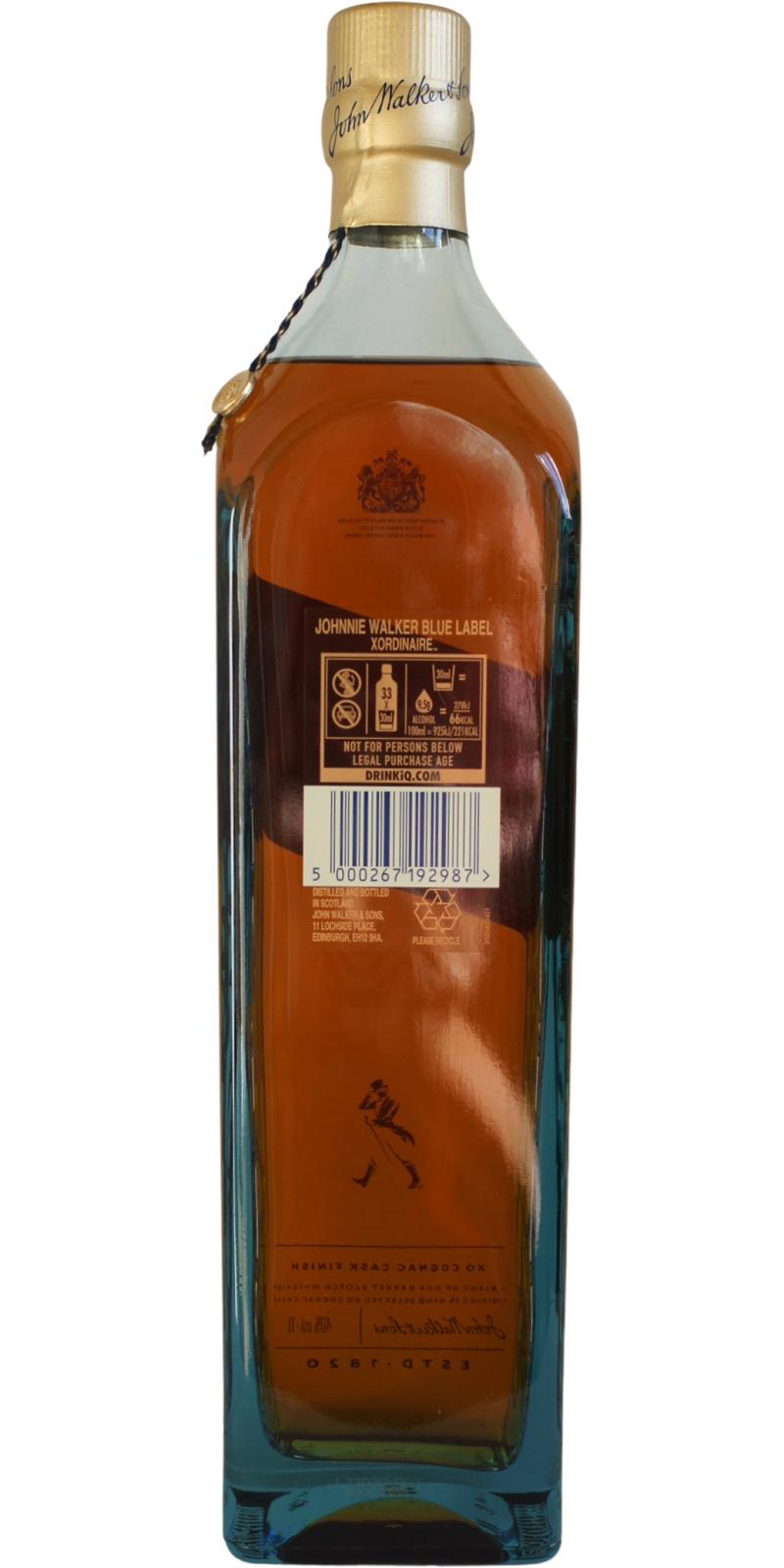 Johnnie Walker Blue Label Xordinaire is a brand-new product