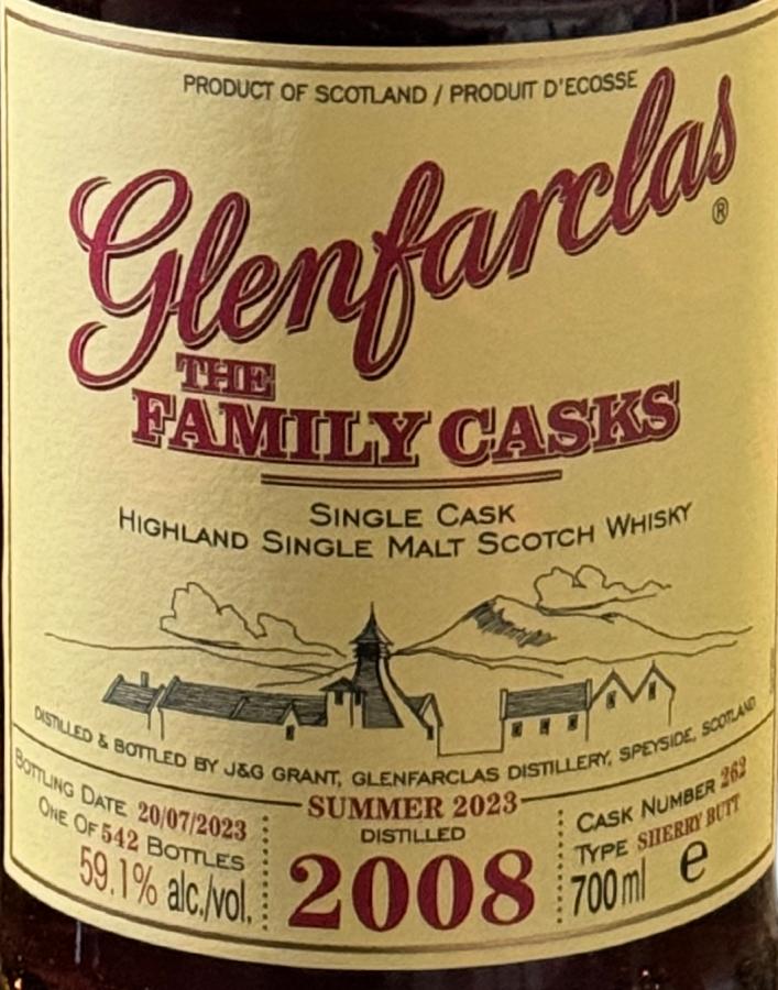 Glenfarclas 2008 - Ratings and reviews - Whiskybase