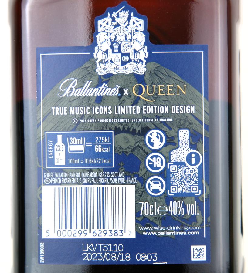 True Music Icons Queen Edition - Ballantine's US