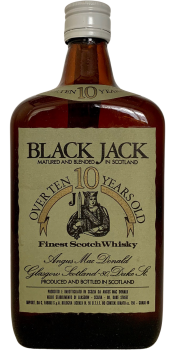 Black Jack Finest Scotch Whisky (etichetta marrone, Ansuini Aste