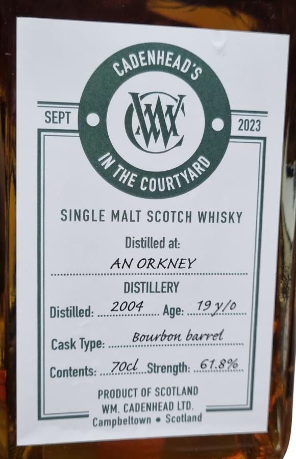 An Orkney Distillery 2004 CA - Ratings and reviews - Whiskybase