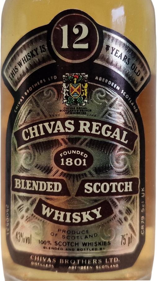 Chivas Regal Blended Scotch Whisky - Ratings and reviews - Whiskybase