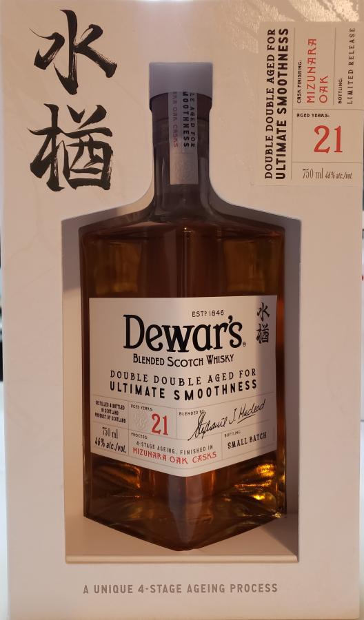 Dewar's 21-year-old - Ratings and reviews - Whiskybase