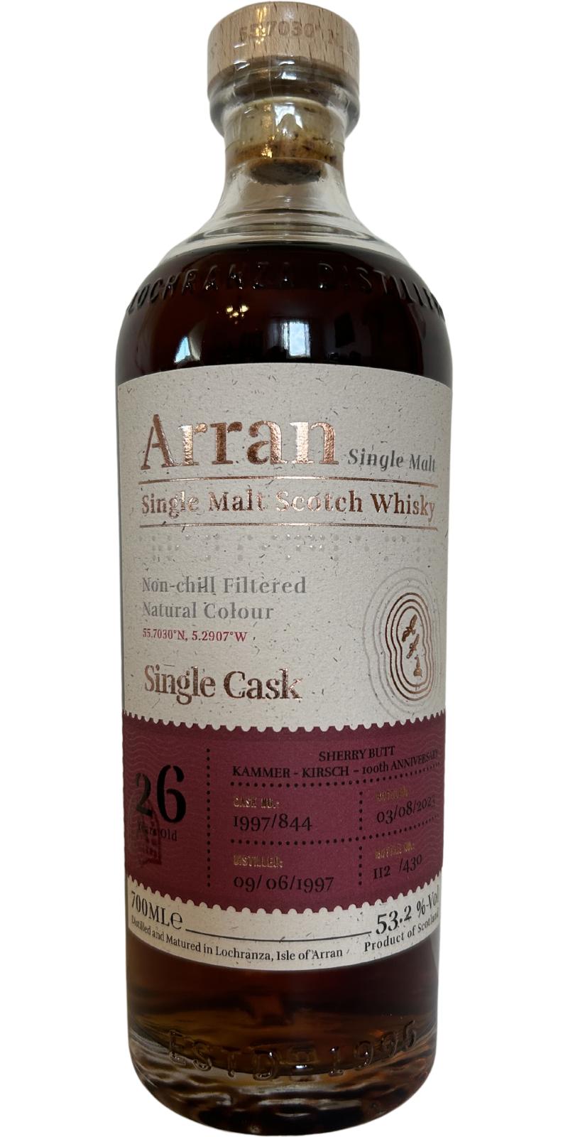 Arran 1997 - Ratings and reviews - Whiskybase