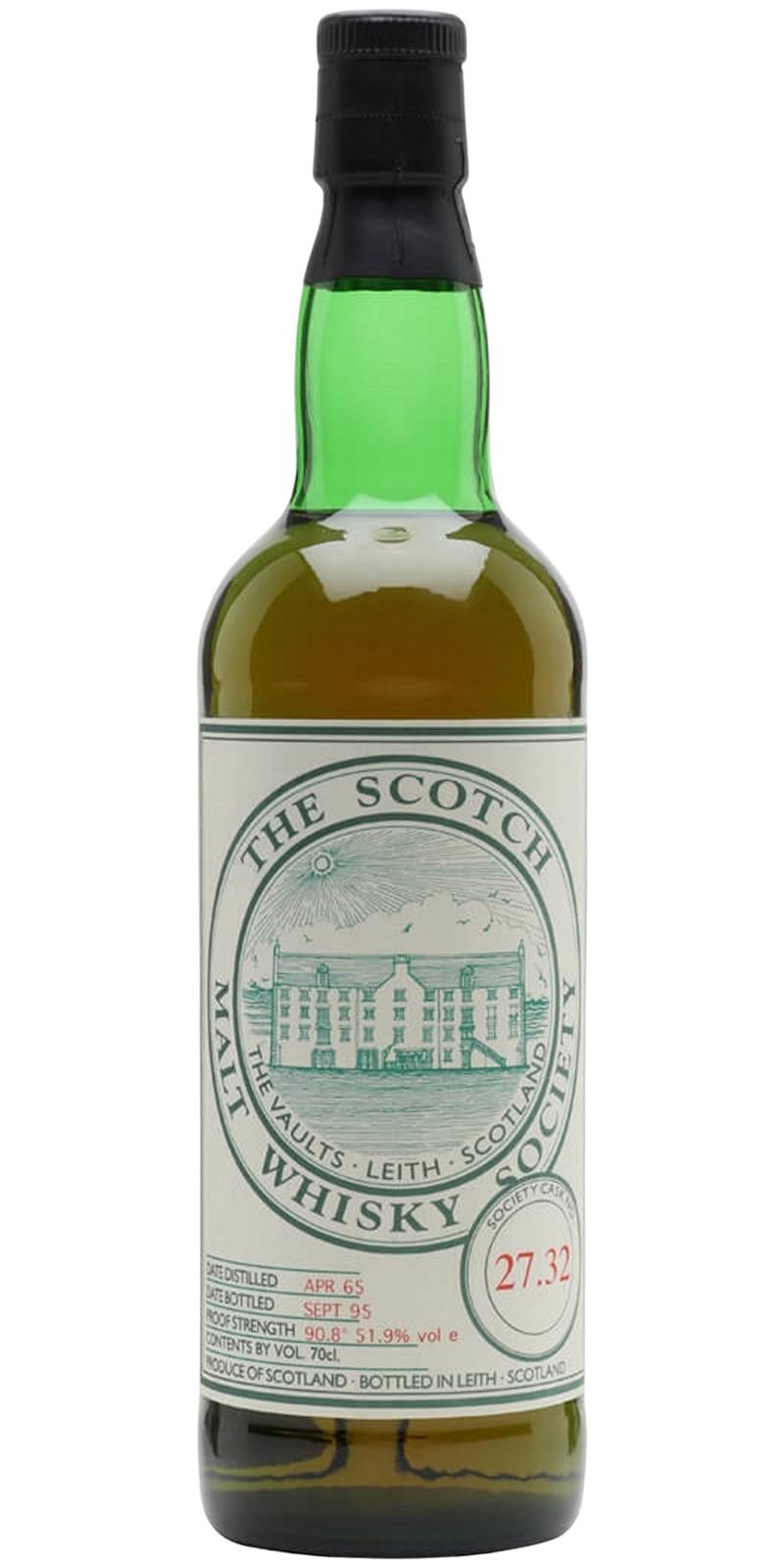 Springbank 1965 SMWS 27.32 - Ratings and reviews - Whiskybase