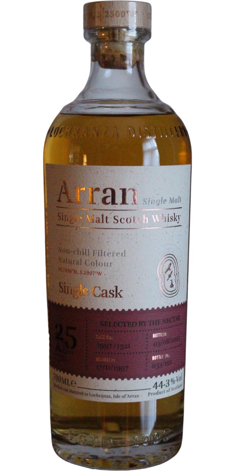 Arran 1997 - Ratings and reviews - Whiskybase