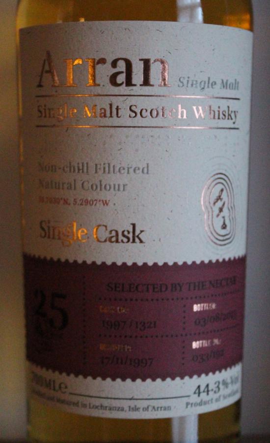 Arran 1997 - Ratings and reviews - Whiskybase