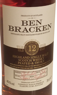 Ben Bracken 12-year-old CD - Value and price information - Whiskystats | Whisky