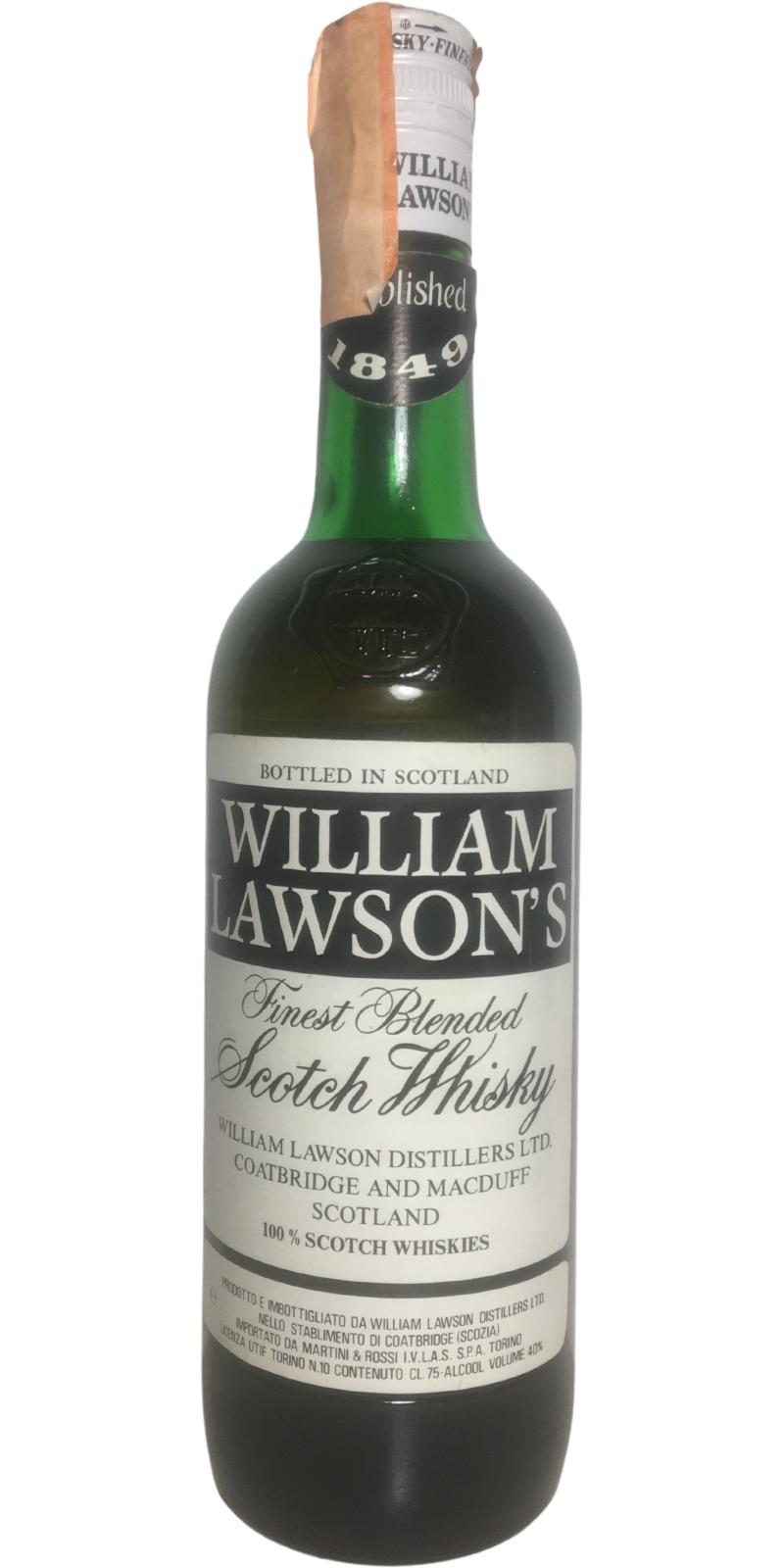 William Lawson's Scotch Whisky Price In Kerala at Rosie Mireles blog