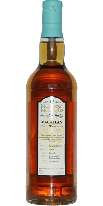 Macallan 1992 MM Sherry 46% 700ml