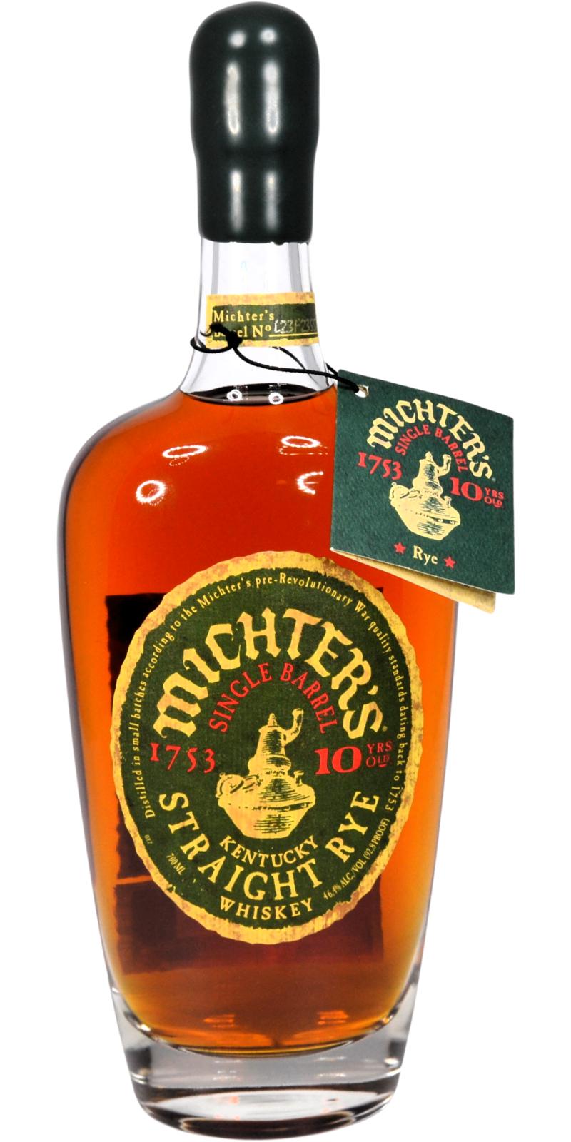 Michter's 10-year-old - Ratings and reviews - Whiskybase