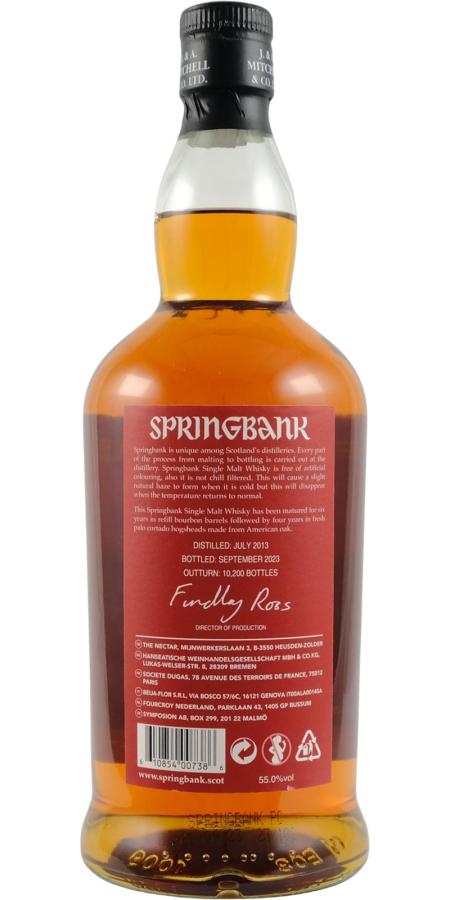 Springbank 10-year-old - Ratings and reviews - Whiskybase