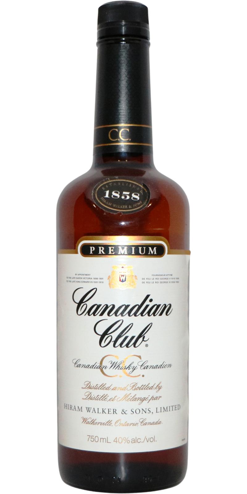 Canadian Club Premium - Value and price information - Whiskystats