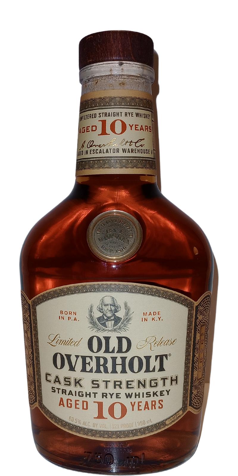 Old Overholt 10-year-old - Ratings and reviews - Whiskybase