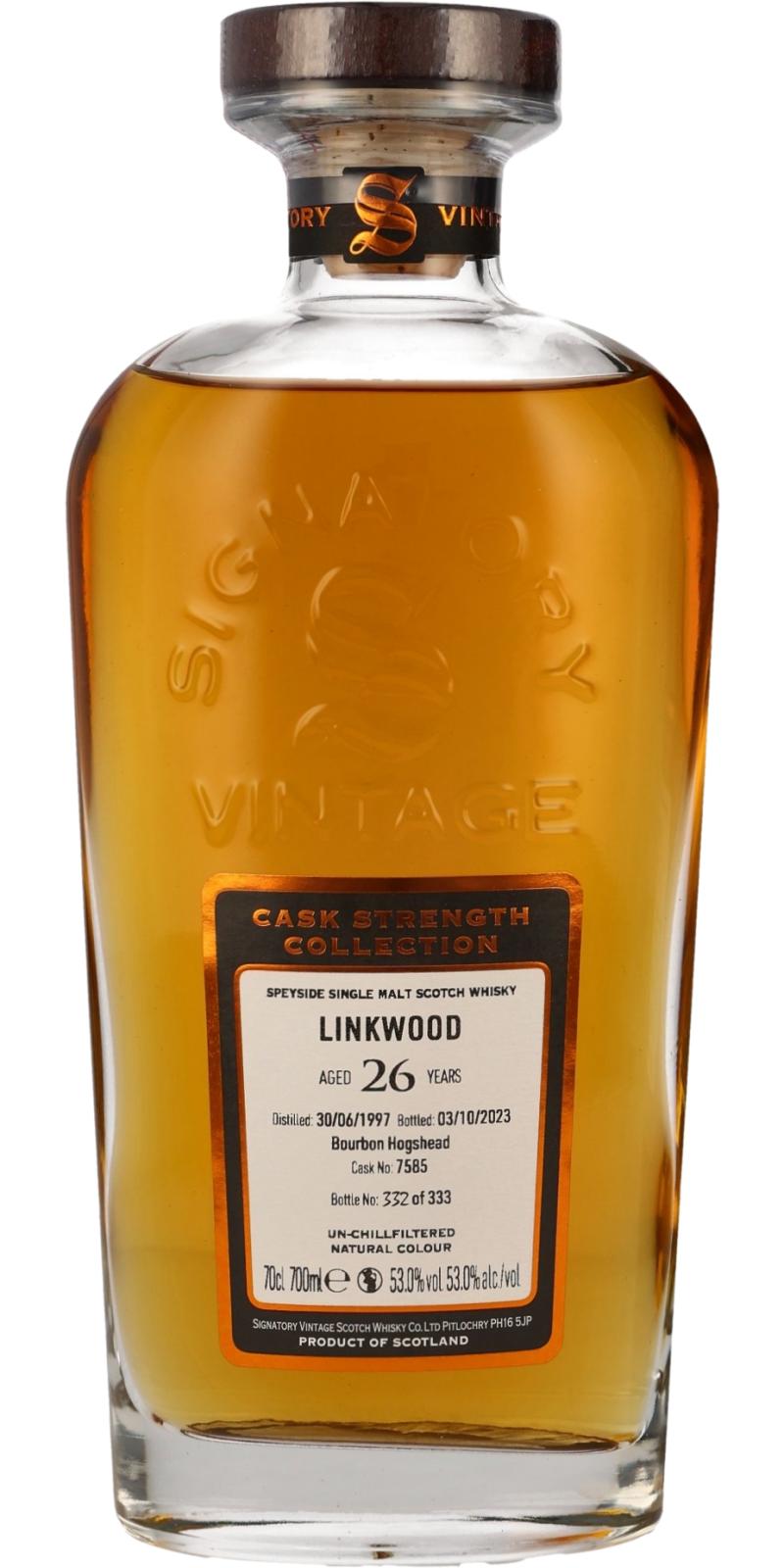 Linkwood 1997 SV - Ratings and reviews - Whiskybase