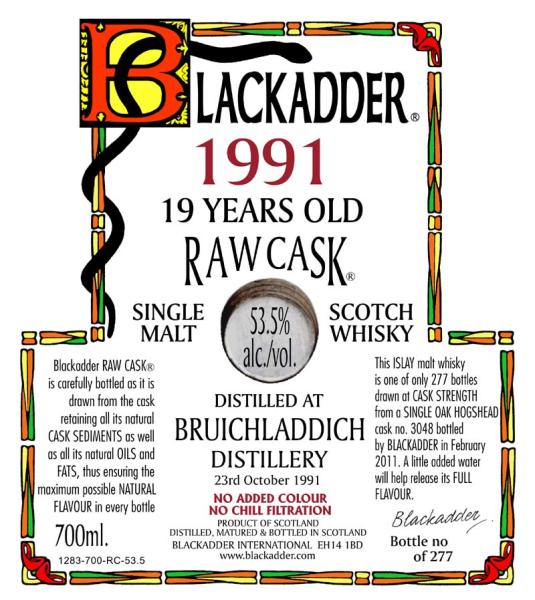 Bruichladdich 1991 BA