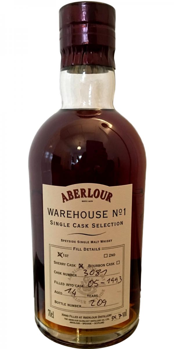 Aberlour 1993 Warehouse No. 1