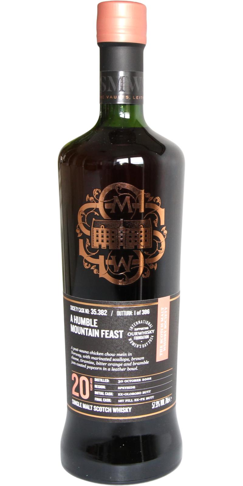 Glen Moray 2002 SMWS 35.382 - Ratings and reviews - Whiskybase