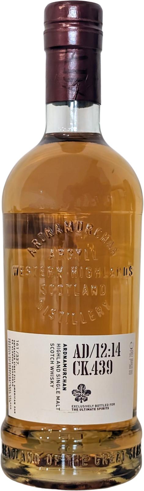 Ardnamurchan 2014 AD/12:14 CK.439 - Ratings and reviews - Whiskybase