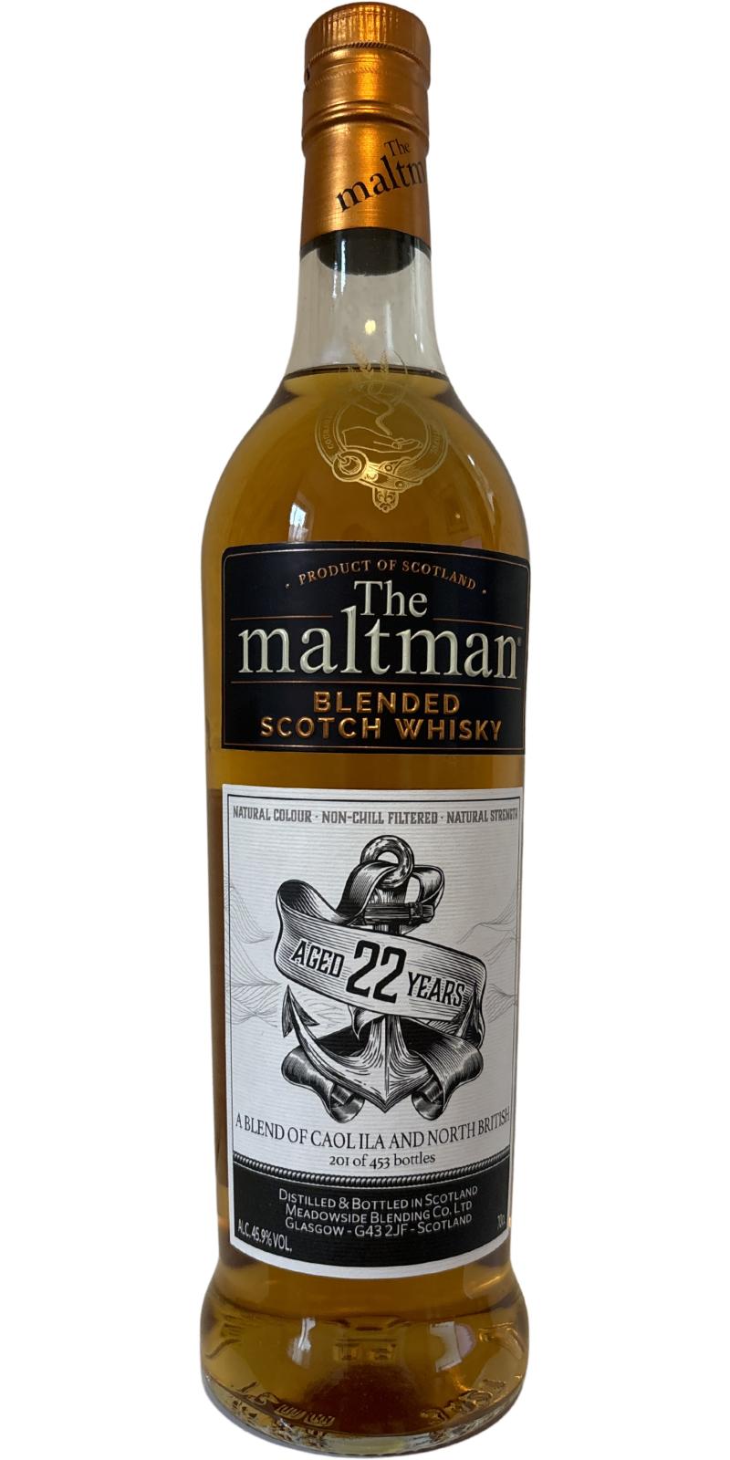 Blended Scotch Whisky 22-year-old MBl - Ratings and reviews - Whiskybase