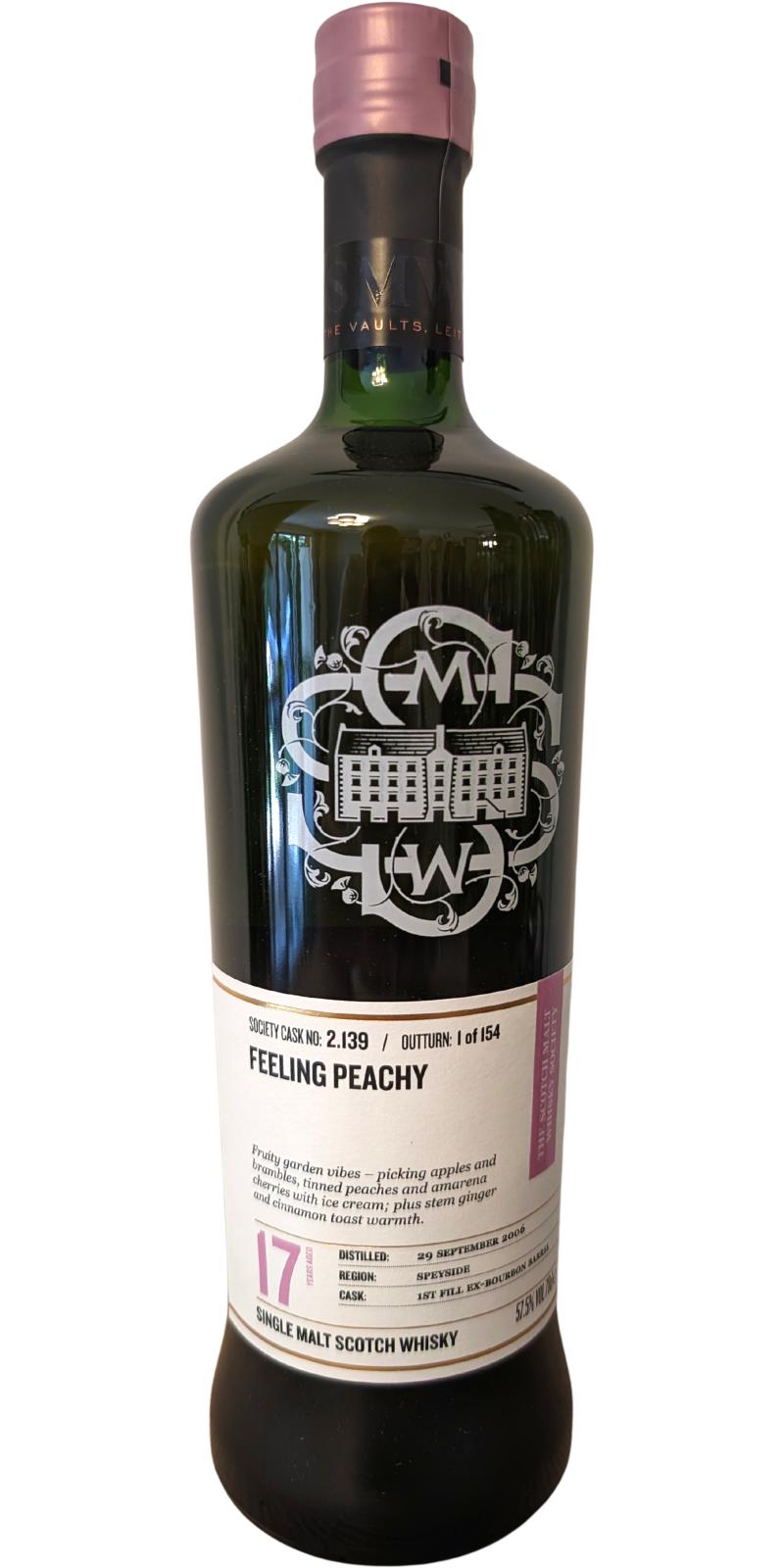 Glenlivet 2006 SMWS 2.139 - Ratings and reviews - Whiskybase