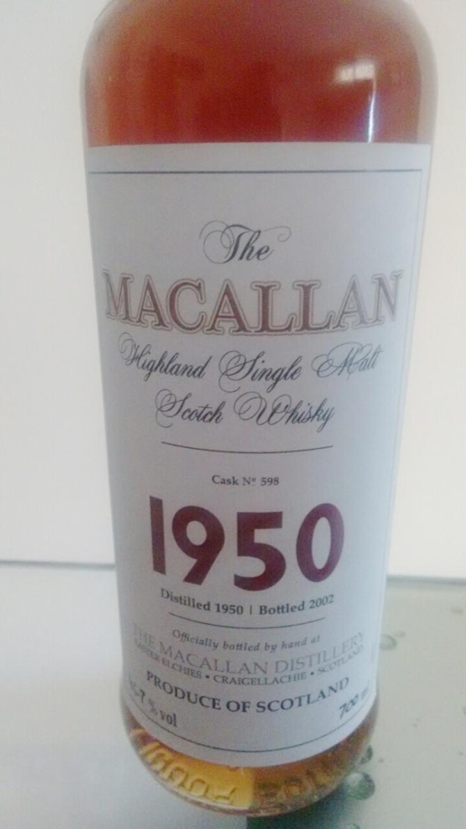 Macallan 1950 Ratings And Reviews Whiskybase