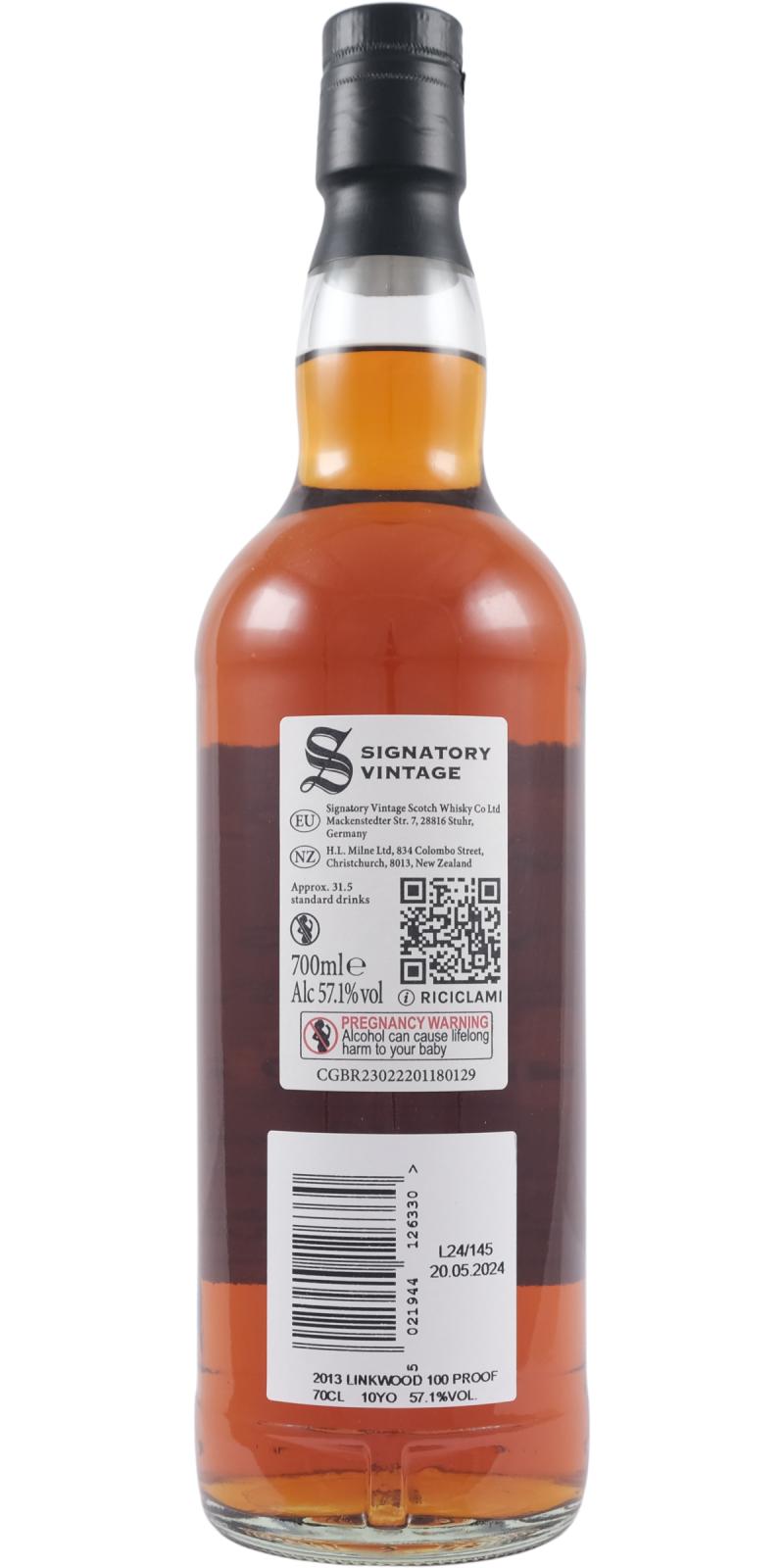 Linkwood 2013 SV - Ratings and reviews - Whiskybase