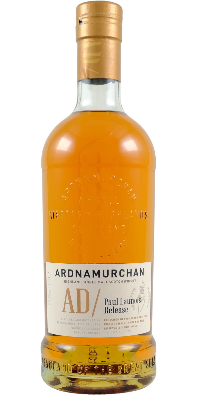 Ardnamurchan AD/ Paul Launois Release - Ratings and reviews - Whiskybase